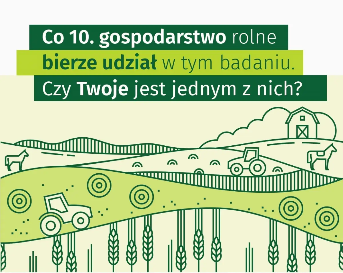 Rozpoczęcie badania statystycznego dotyczącego gospodarstw rolnych